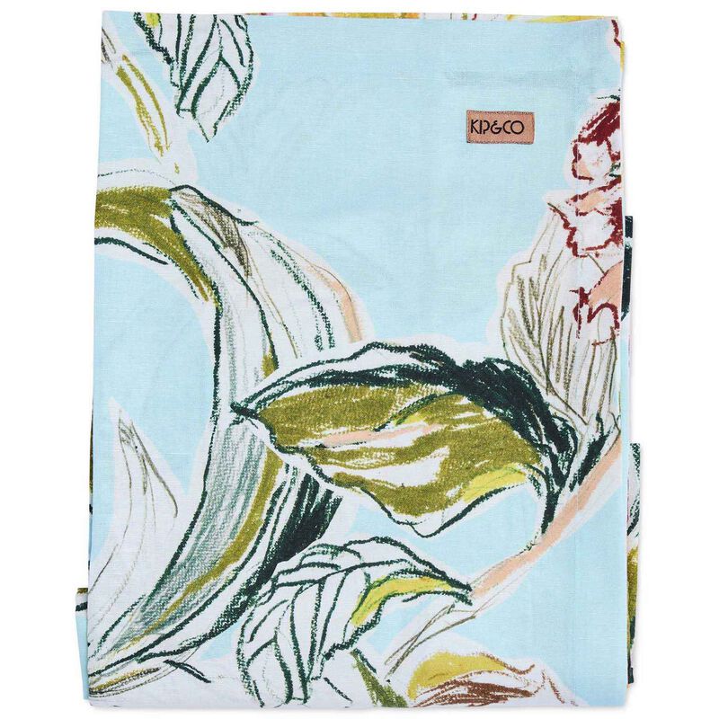 Kip&Co Somerset Blue Tablecloth Round image number 0